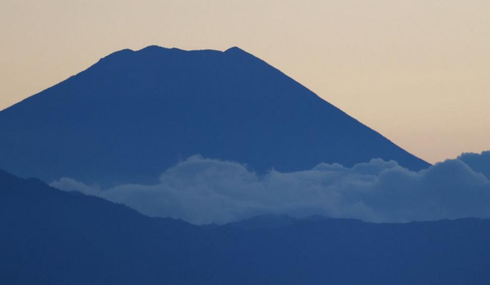 Muntele Fuji, simbolul Japoniei fără zapada