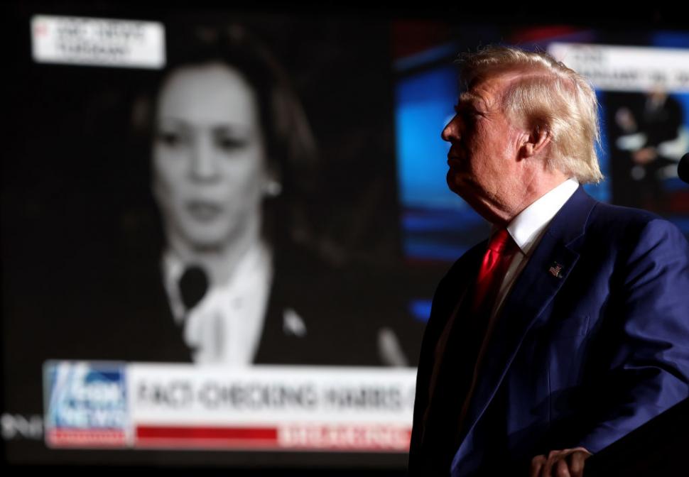 kamala harris si donald trump