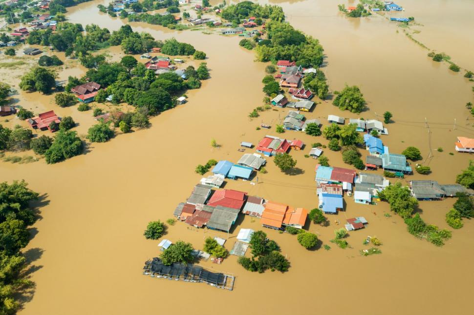 Dezastru provocat de inundatii in Thailanda