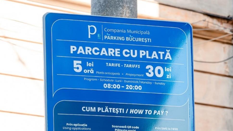 locuri parcare bucuresti plata