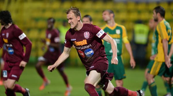 FC Hermannstadt învinge CFR Cluj cu 1-0 și termină turul