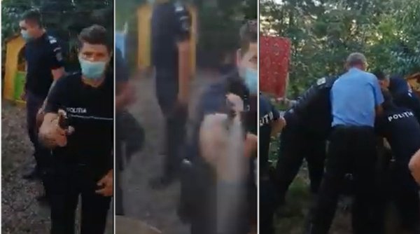 Poliţistul care a dat cu spray lacrimogen către o fetiţă de 5 ani riscă să fie dat afară