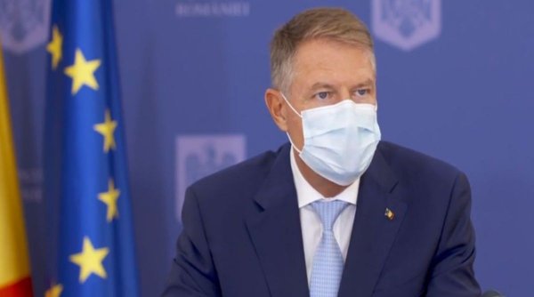 Klaus Iohannis, declaraţii de ultimă oră în ziua în care România a atins recordul absolut de infectări cu COVID