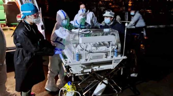 Bebeluşul unei gravide din Botoşani, infectată cu COVID-19, a fost salvat în ultima clipă