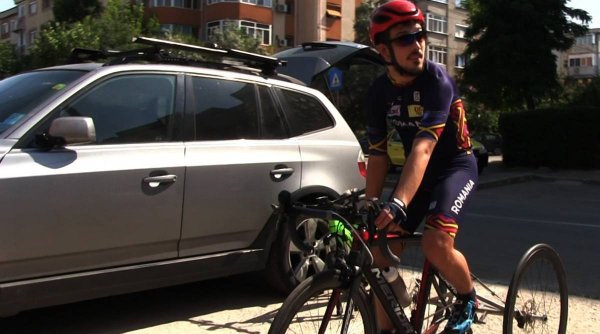 S-a născut cu pareză cerebrală dar a luptat până a ajuns campion mondial la ciclism
