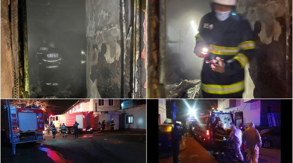 Incendiu la Spitalul de Boli Infecţioase din Ploieşti. Doi morţi şi zeci de bolnavi cu COVID evacuaţi