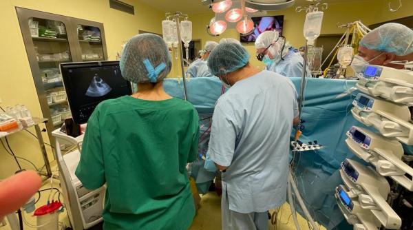 Primul transplant cardiac din 2022, la Spitalul Floreasca