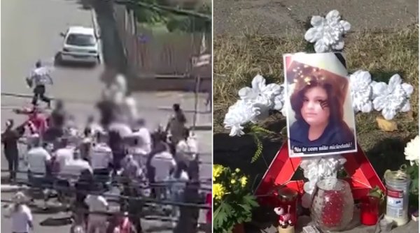 Anchetă de amploare după scandalul izbucnit la înmormântarea Gabrielei, fetiţa de 13 ani, ucisă pe o trecere de pietoni din Târgovişte