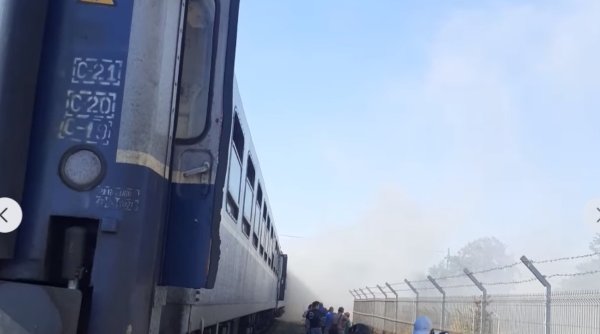 Locomotiva trenului Craiova - București s-a defectat pe traseu din cauza căldurii extreme | Anunţul CFR