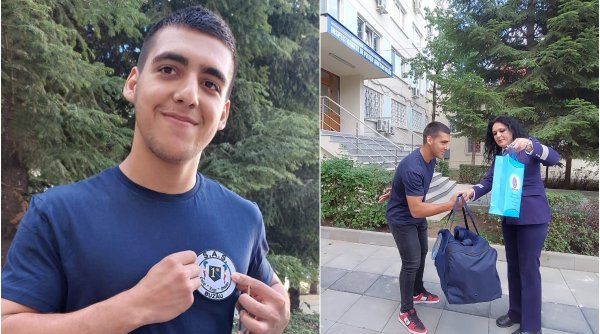 Răzvan, un tânăr crescut în sistemul de protecţie socială, a intrat al patrulea pe țară la Academia de Poliție