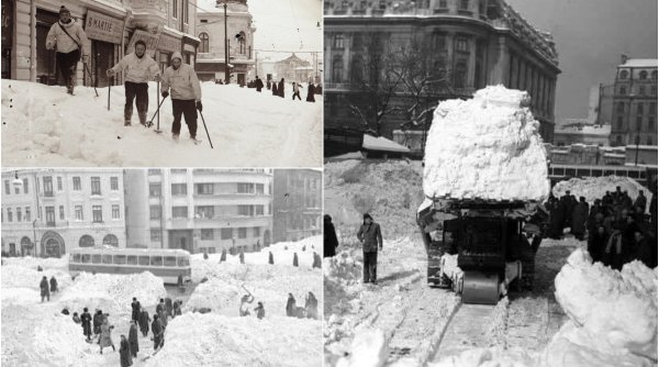 3 februarie, ziua în care zăpada căzută în București a atins peste 5 metri înălțime | ”Văzduhul e un infern. Vijelia zguduie pereţii!“