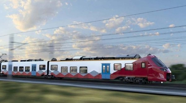 Cum arată noile trenuri electrice produse în Polonia pentru România. Rutele pe care vor circula cu 160 de km/h