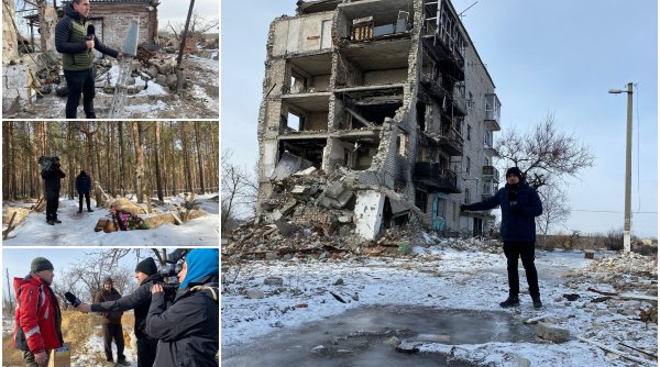 Imagini sfâşietoare cu primele sate distruse de ruşi, la un an de război în Ucraina: 