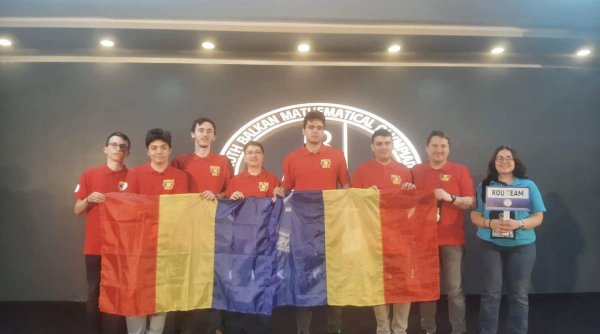 România, locul I la Olimpiada Balcanică de Matematică pentru Seniori