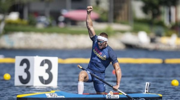 Cătălin Chirilă a câştigat medalia de aur la Cupa Mondială de kaiac-canoe, în proba simplă de 500 de metri
