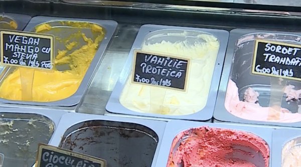 Vânzări record la înghețată, pe caniculă. Cele mai căutate arome în gelateriile din România