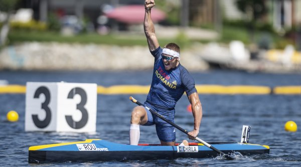 Cătălin Chirilă a câştigat medalia de aur la canoe simplu 500 m la Campionatele Mondiale
