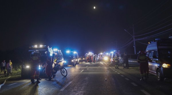 Trafic blocat, după explozia de la Crevedia și accidentul grav din Alba: Circulația este oprită pe DN1 și DN1 A