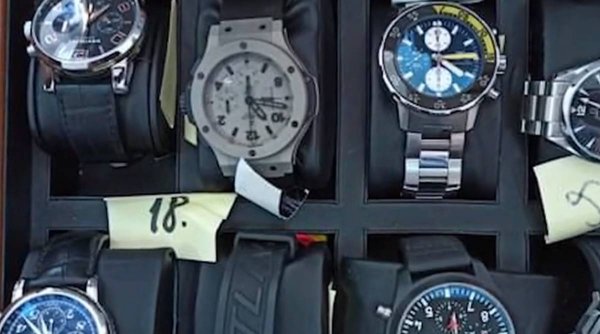 Ceasuri de lux, scoase la vânzare de ANAF. Prețul licitației pornește de la milioane de lei