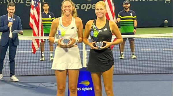 Românca Mara Gae, campioană de dublu Junioare la US Open 2023