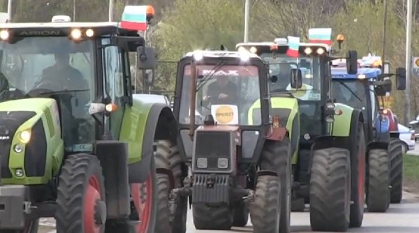 Producătorii de cereale din Bulgaria, protest la graniță. Sunt nemulțumiți de decizia Guvernului de a relua importul de cereale din Ucraina