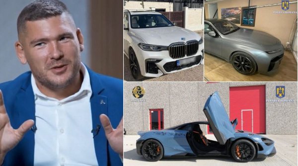 Procurorii DIICOT au confiscat trei maşini de lux, după percheziţiile făcute acasă la milionarul Călin Donca