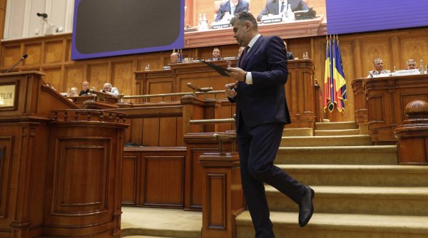 Marcel Ciolacu prezintă noile măsuri fiscale în Parlament: 