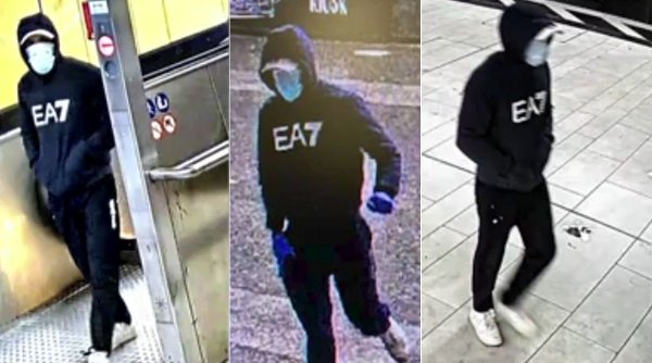 Un bărbat mascat, cu glugă, a aruncat o grenadă la metroul din Frankfurt și a reușit să fugă