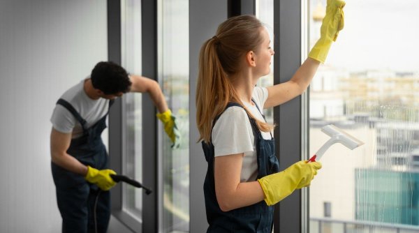 Beneficiile colaborării cu o firmă de curățenie pentru birouri: cum îți poate îmbunătăți afacerea