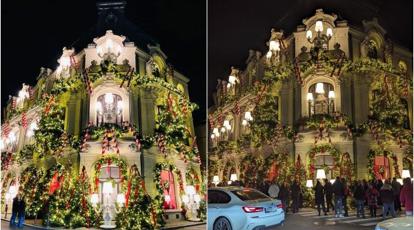 Casa Miţa Biciclista a ajuns celebră după ce a fost decorată de Crăciun. Mii de oameni au mers deja să facă poze