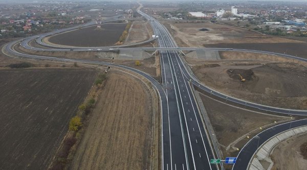 CNAIR: ”Mâine se deschid circulației primii 9 kilometri din secțiunea sudică de pe Autostrada Bucureștiului A0”