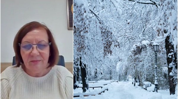 Iarna revine în România! Elena Mateescu anunță scăderea temperaturilor cu până la 20 de grade, de la o zi la alta