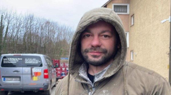 Ovidiu, bărbatul din Botoșani bătut și abandonat în Germania de șoferul de microbuz, a depus plângere la poliție