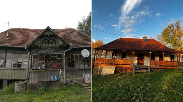 ”Omul sfințește locul”. Modul uluitor în care a recondiționat un român o casă în paragină, cumpărată pentru ”pământ și locație”