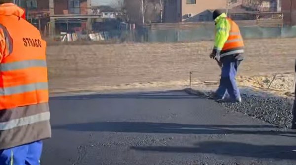 Chinezii care construiesc lotul 3 din Autostrada Bucureștiului A0 dau semne că ar începe înainte de termen lucrările 