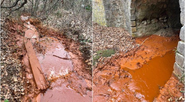 Alertă în județul Bihor! Poluarea cauzată de prăbușirea unei galerii miniere se întinde pe 17 kilometri din Valea Borod