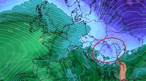 Ciclonul care a adus ninsori în Europa ajunge în România | De când se răceşte vremea