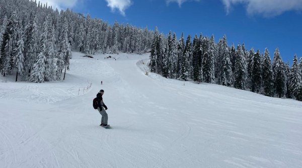 S-a închis sezonul de schi la Poiana Braşov. Starea pârtiilor s-a deteriorat accelerat