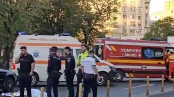 Accident grav în Piața Unirii din București! Un bărbat de 35 de ani a murit | Autoritățile intervin