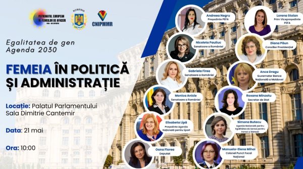 Femeile joacă un rol din ce în ce mai important în politica şi administraţia din România