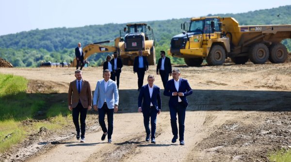 Marcel Ciolacu, vizită pe şantierul Autostrăzii Transilvania: ”Ne respectăm promisiunile făcute”