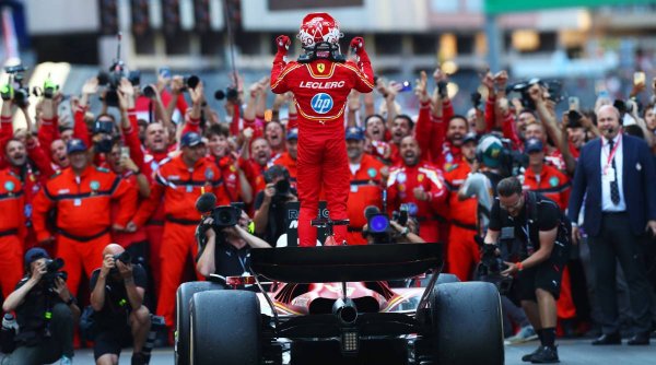 Charles Leclerc a câștigat Marele Premiu Formula 1 de la Monaco