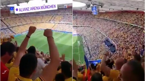 Fake news grosolan: Suporterii români, acuzați că au scandat numele lui Putin la meciul România-Ucraina