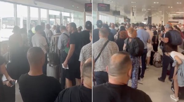 Haos pe Aeroportul Otopeni: Sunt întârzieri la mai multe curse, iar angajații unei companii aeriene s-au retras ca să nu fie agresați de pasageri
