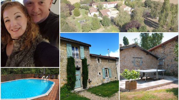 Doi soți britanici și-au vândut casa și au cumpărat un sat întreg în Franța: „Ne-am dat seama că trăisem într-o cursă de șoareci”