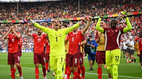 Euro 2024: Elveţia s-a calificat în sferturi, după ce a eliminat Italia cu 2-0
