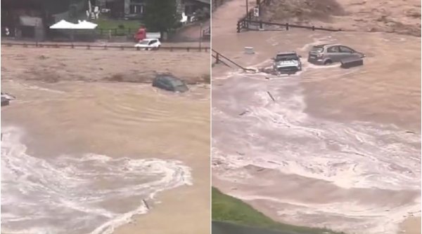 Inundațiile apocaliptice și alunecările de teren au lovit Franța, Elveția, Italia și Germania și au ucis cel puțin șapte oameni
