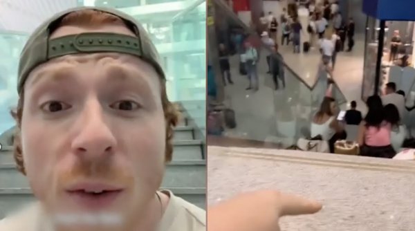 Vlogger american îndrăgostit de România, șocat de condițiile de pe Aeroportul Otopeni: „Înăuntru sunt 37 de grade Celsius. Este cel mai prost din Europa”