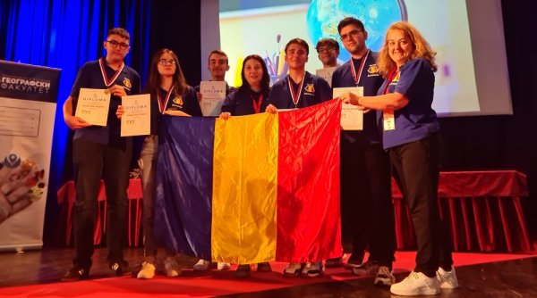 Elevii români au obținut două medalii de aur, patru de argint şi două de bronz la Olimpiada Europeană de Geografie