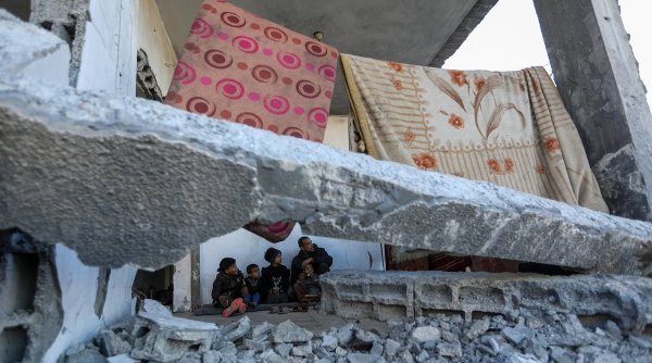 Aproximativ 90% dintre locuitorii din Gaza au fost nevoiți să își părăsească domiciliile, de la începutul războiului